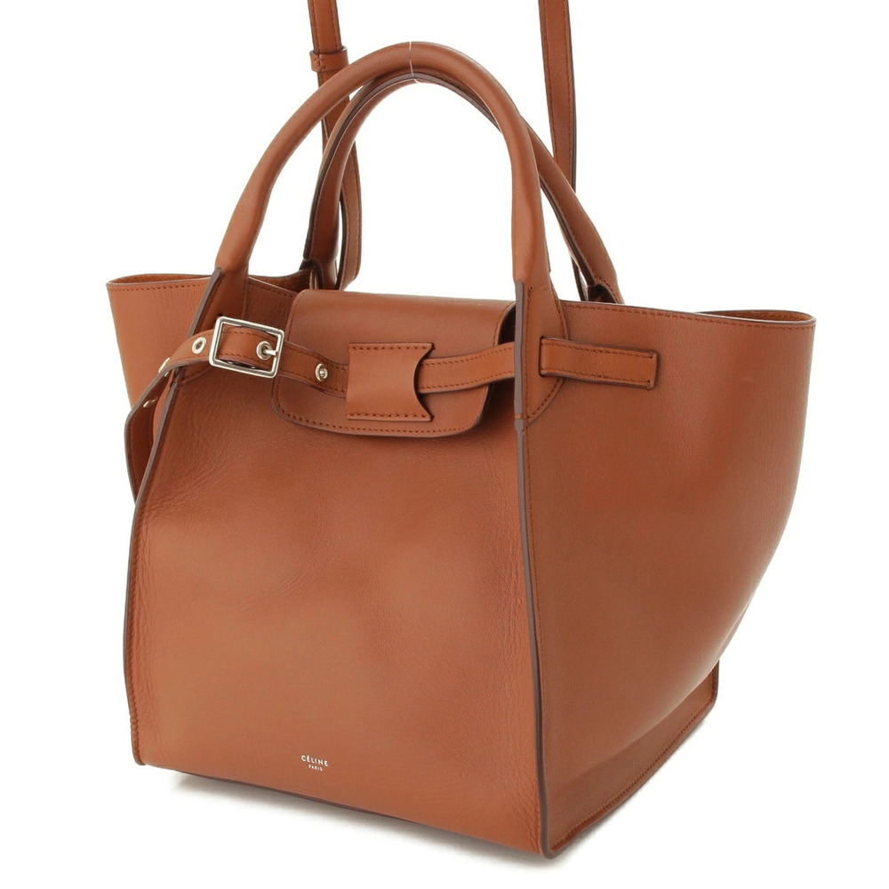Celine Strap Bag Long Shoulder Brown